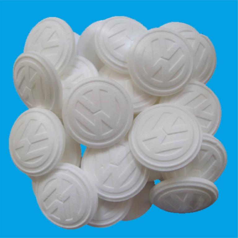 Logo shaped mints Volkswagen